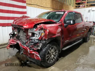 2022 GMC Sierra 1500 Limited AT4 with VIN 3GTP9EEL2NG121314, listed as a Copart auction lot 40676084 with 26,893 mi miles and Salvage Title. Bid and sale history available at carsss.com. Image 1.