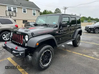 2015 Jeep Wrangler Unlimited Rubicon with VIN 1C4BJWFG2FL541572, listed as a Copart auction lot 61723875 with 163,169 mi miles and Clean title. Bid and sale history available at DreamBid. Image 1.