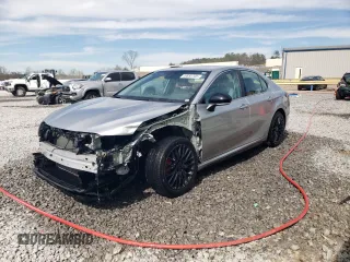 2024 Toyota Camry SE with VIN 4T1T11AK3RU842767, listed as a Copart auction lot 49682705 with 35,959 mi miles and Salvage Title. Bid and sale history available at carsss.com. Image 1.