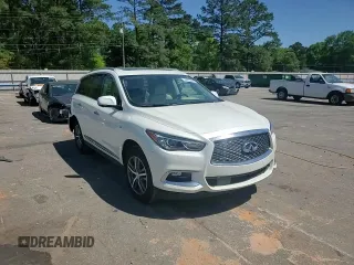 2017 Infiniti QX60 with VIN 5N1DL0MN6HC553949, listed as a Copart auction lot 52230465 with 107,277 mi miles and Salvage Title. Bid and sale history available at carsss.com. Image 14.