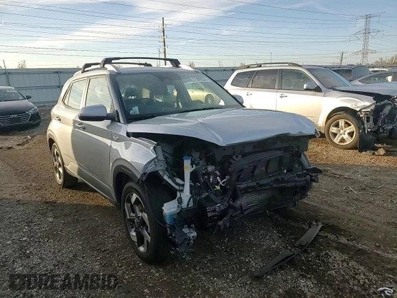 2023 Hyundai Venue SEL with VIN KMHRC8A35PU218357, listed as a Copart auction lot 77599524 with 27,102 mi miles and Salvage title. Bid and sale history available at DreamBid. Image 10.
