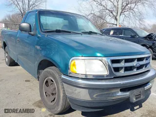 1998 Ford F-150 Standard with VIN 1FTZF1723WNC12776, listed as a IAAI auction lot 41599872 with 125,007 mi miles. Bid and sale history available at carsss.com. Image 1.