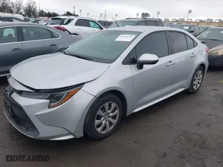 2021 Toyota Corolla LE with VIN 5YFEPMAEXMP173975, listed as a IAAI auction lot 41518350 with 40,373 mi miles. Bid and sale history available at carsss.com. Image 2.