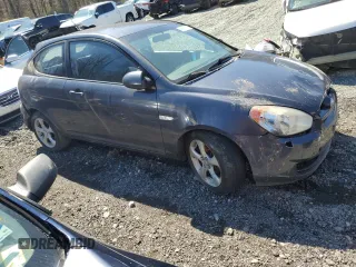 2007 Hyundai Accent SE with VIN KMHCN36C87U039421, listed as a Copart auction lot 49976915 with 182,626 mi miles and Salvage Title. Bid and sale history available at carsss.com. Image 4.