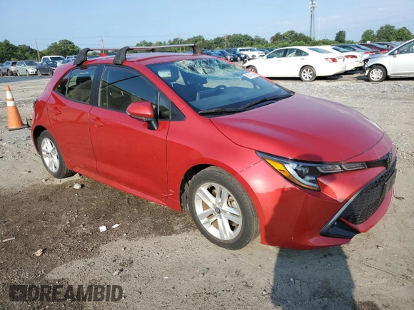 2021 Toyota Corolla Hatchback SE with VIN JTND4MBE6M3129379, listed as a Copart auction lot 65313364 with 48,435 mi miles and Salvage Title. Bid and sale history available at carsss.com. Image 4.