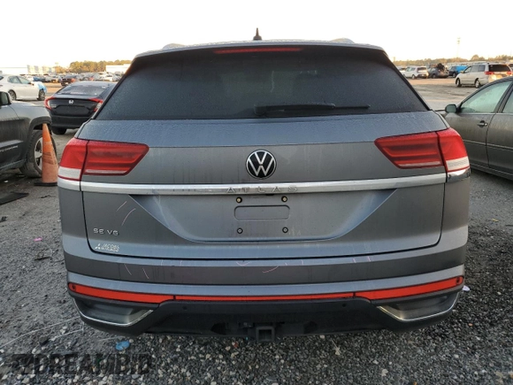 2022 Volkswagen Atlas SE with VIN 1V2JE2CA8NC209285, listed as a Copart auction lot 45026735 with 69,379 mi miles and Non repairable. Bid and sale history available at DreamBid. Image 6.