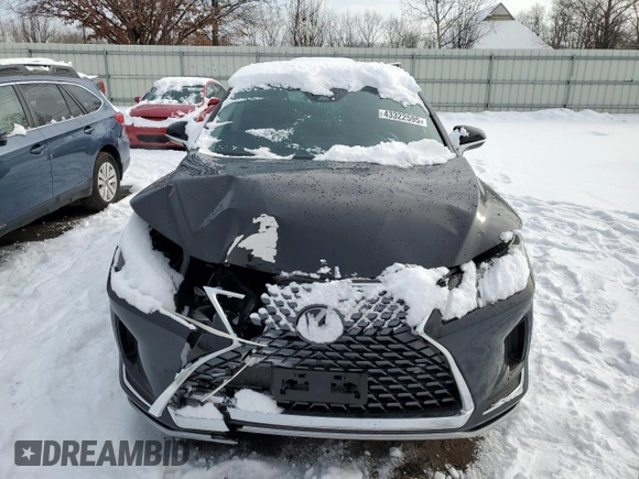 2021 Lexus RX with VIN 2T2AZMDA6MC289848, listed as a Copart auction lot 43322595 with 13,657 mi miles and Salvage Title. Bid and sale history available at carsss.com. Image 5.