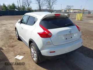 2014 Nissan Juke S with VIN JN8AF5MV2ET355896, listed as a IAAI auction lot 41840735 with 119,406 mi miles. Bid and sale history available at carsss.com. Image 3.