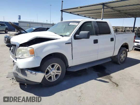 2008 Ford F-150 XLT with VIN 1FTPW12V48KC85314, listed as a Copart auction lot 54584605 with 177,811 mi miles and Salvage title. Bid and sale history available at DreamBid. Image 1.