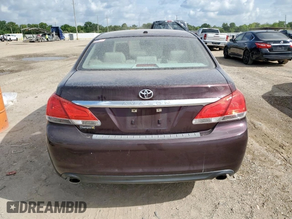2012 Toyota Avalon with VIN 4T1BK3DB8CU456997, listed as a Copart auction lot 63871465 with 123,008 mi miles and Salvage title. Bid and sale history available at DreamBid. Image 6.