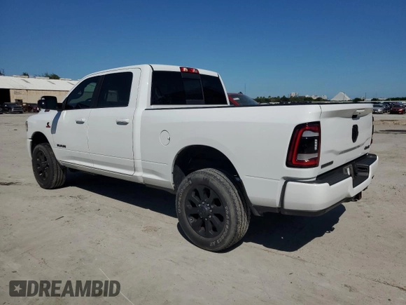 2022 Ram 2500 Big Horn with VIN 3C6UR5DL7NG109526, listed as a Copart auction lot 73629674 with 52,249 mi miles and Salvage Title. Bid and sale history available at carsss.com. Image 2.