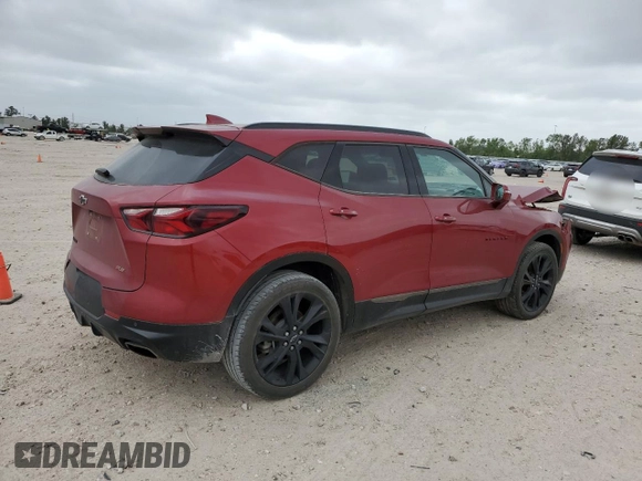 2019 Chevrolet Blazer RS z VIN 3GNKBERS5KS681604, wystawiony jako Copart lot #51706685 z przebiegiem 110 570 mil mil oraz Szkoda całkowita • Salvage title. Historia ofert i sprzedaży dostępna na DreamBid. Obrazek 3.