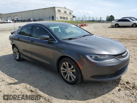 2016 Chrysler 200 LX with VIN 1C3CCCFB3GN195821, listed as a Copart auction lot 49332454 with 130,661 mi miles and Salvage Title. Bid and sale history available at carsss.com. Image 4.
