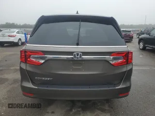 2020 Honda Odyssey EX with VIN 5FNRL6H5XLB069852, listed as a Copart auction lot 61553585 with 34,189 mi miles and Salvage title. Bid and sale history available at DreamBid. Image 6.