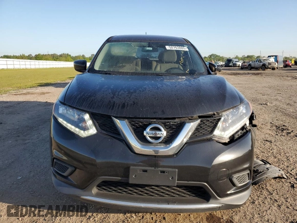 2016 Nissan Rogue S with VIN JN8AT2MV0GW152093, listed as a Copart auction lot 52763885 with 97,318 mi miles and Salvage Title. Bid and sale history available at carsss.com. Image 5.