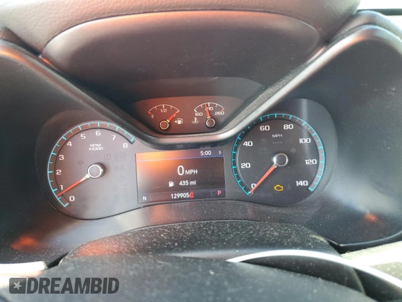 2019 Chevrolet Colorado 2WD LT with VIN 1GCGSCEN8K1191842, listed as a Copart auction lot 61370075 with 129,905 mi miles and Salvage title. Bid and sale history available at DreamBid. Image 9.