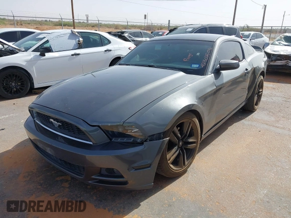2013 Ford Mustang V6 with VIN 1ZVBP8AM7D5268215, listed as a IAAI auction lot 42302505 with 165,539 mi miles and . Bid and sale history available at DreamBid. Image 16.