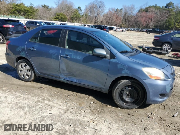 2008 Toyota Yaris with VIN JTDBT903281282145, listed as a Copart auction lot 48846435 with 235,839 mi miles and Salvage Title. Bid and sale history available at carsss.com. Image 4.