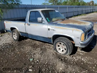 1989 Dodge Dakota "S" with VIN 1B7GL26X9KS123535, listed as a Copart auction lot 81275164 with 188,297 mi miles and Clean Title. Bid and sale history available at carsss.com. Image 4.
