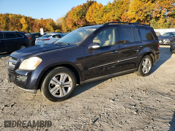 2008 Mercedes-Benz GL-Class 4.6L with VIN 4JGBF71E18A393602, listed as a Copart auction lot 77171534 with 191,652 mi miles and Clean Title. Bid and sale history available at carsss.com. Image 1.