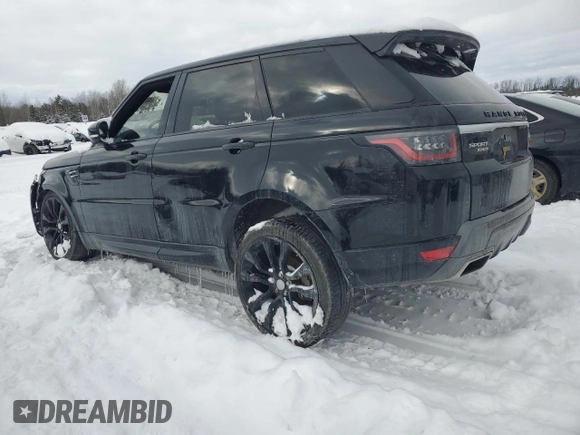 2018 Land Rover Range Rover Sport HSE with VIN SALWR2RK2JA194888, listed as a Copart auction lot 43160305 with 106,260 mi miles and Salvage title. Bid and sale history available at DreamBid. Image 2.