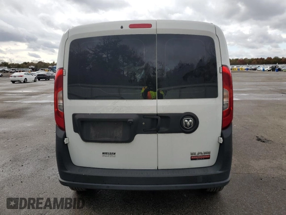 2019 Ram ProMaster City Cargo Tradesman with VIN ZFBHRFAB5K6M19024, listed as a Copart auction lot 74239273 with 48,864 mi miles and . Bid and sale history available at DreamBid. Image 6.