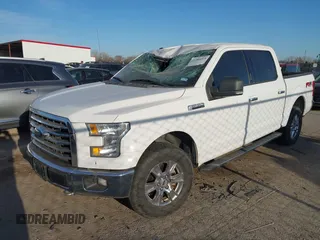 2015 Ford F-150 XLT with VIN 1FTEW1EF1FFA15054, listed as a IAAI auction lot 41780219 with 185,059 mi miles. Bid and sale history available at carsss.com. Image 17.