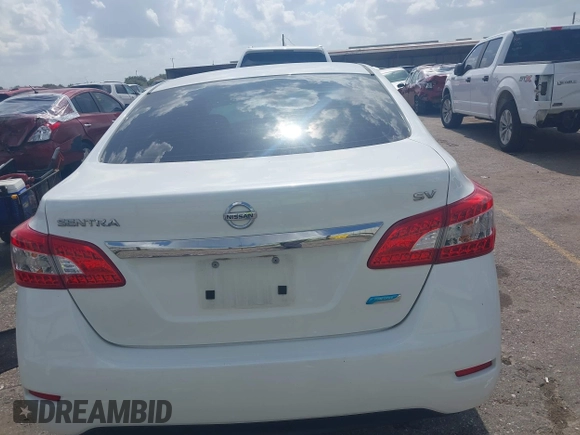 2014 Nissan Sentra SV with VIN 3N1AB7AP6EY327795, listed as a IAAI auction lot 42553929 with 126,138 mi miles and . Bid and sale history available at DreamBid. Image 17.