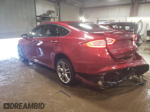 2016 Ford Fusion Titanium with VIN 3FA6P0K93GR222789, listed as a Copart auction lot 47265625 with 69,710 mi miles and Salvage Title. Bid and sale history available at DreamBid. Image 2.
