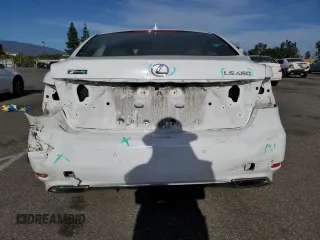 2017 Lexus LS with VIN JTHBL5EF9H5144136, listed as a Copart auction lot 77205884 with 98,151 mi miles and Salvage Title. Bid and sale history available at carsss.com. Image 6.