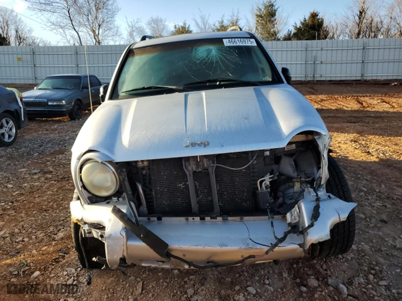 2002 Jeep Liberty Limited with VIN 1J8GL58K12W330926, listed as a Copart auction lot 46616975 with 157,859 mi miles and Salvage Title. Bid and sale history available at carsss.com. Image 5.