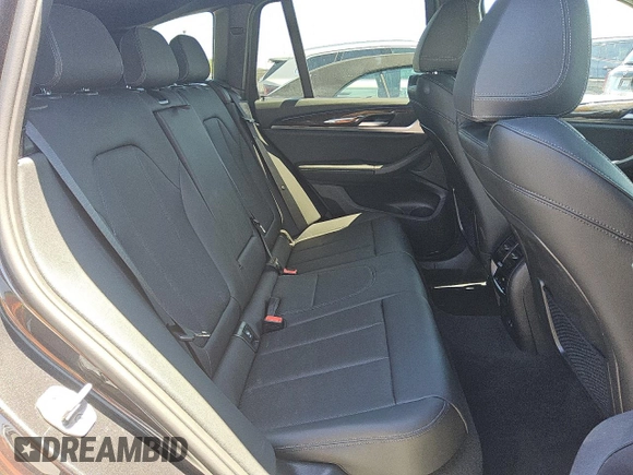 2024 BMW X3 sDrive30i with VIN 5UX43DP05R9X15031, listed as a Copart auction lot 56055855 with 17,094 mi miles and Clean Title. Bid and sale history available at DreamBid. Image 10.