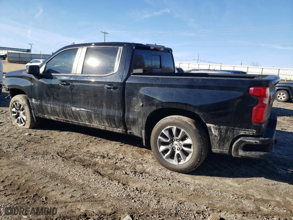 2019 Chevrolet Silverado 1500 RST with VIN 1GCUYEEDXKZ116985, listed as a Copart auction lot 45082075 with 90,627 mi miles and Salvage Title. Bid and sale history available at carsss.com. Image 2.