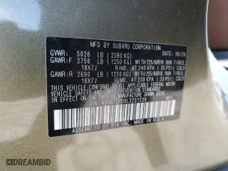 2020 Subaru Outback Touring XT with VIN 4S4BTGPD9L3221239, listed as a Copart auction lot 50003015 with 39,737 mi miles and Salvage Title. Bid and sale history available at carsss.com. Image 14.