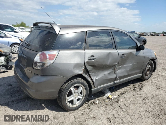 2006 Toyota Matrix STD with VIN 2T1KR32E26C614569, listed as a Copart auction lot 51956505 with 66,548 mi miles and Salvage Title. Bid and sale history available at DreamBid. Image 3.