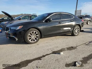 2020 Acura TLX w/Technology Pkg with VIN 19UUB1F52LA005298, listed as a Copart auction lot 42318515 with 46,165 mi miles and Salvage Title. Bid and sale history available at carsss.com. Image 1.
