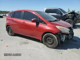 2014 Nissan Note S with VIN 3N1CE2CP4EL380637, listed as a Copart auction lot 49869185 with 139,269 mi miles and Salvage Title. Bid and sale history available at DreamBid. Image 4.