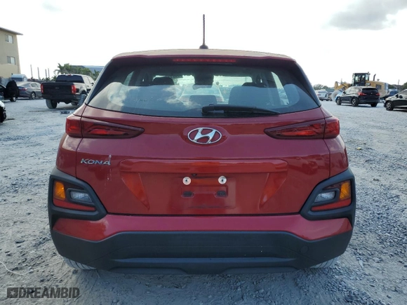 2019 Hyundai Kona SE with VIN KM8K12AA9KU308509, listed as a Copart auction lot 49611295 with 50,082 mi miles and Salvage Title. Bid and sale history available at carsss.com. Image 6.