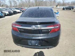 2014 Buick Regal Premium I with VIN 2G4GN5EX0E9166742, listed as a Copart auction lot 49538085 with 104,739 mi miles and Salvage Title. Bid and sale history available at DreamBid. Image 6.