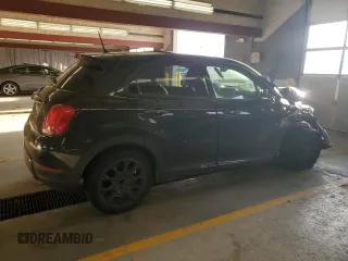 2017 FIAT 500X Urbana Edition with VIN ZFBCFXCB8HP611806, listed as a Copart auction lot 82970814 with 99,225 mi miles and Salvage title. Bid and sale history available at DreamBid. Image 3.