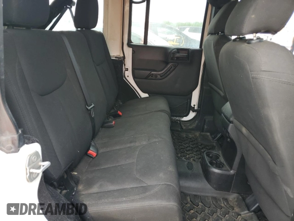2016 Jeep Wrangler Unlimited Sport with VIN 1C4BJWDG2GL115417, listed as a Copart auction lot 57046845 with Not provided miles and Salvage title. Bid and sale history available at DreamBid. Image 11.
