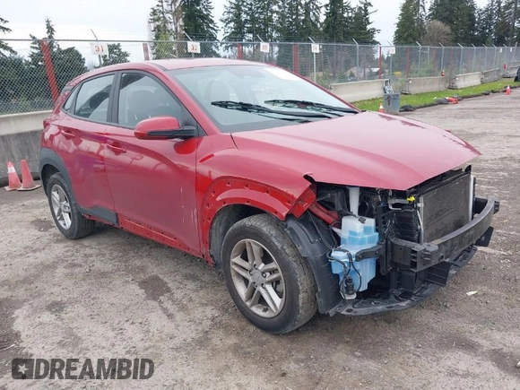 2022 Hyundai Kona SE with VIN KM8K2CAB0NU868211, listed as a IAAI auction lot 41901790 with 37,589 mi miles. Bid and sale history available at carsss.com. Image 1.