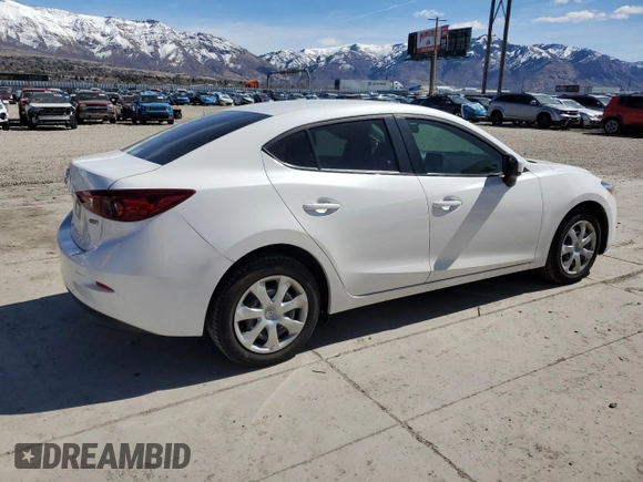 2017 Mazda 3 Sport with VIN 3MZBN1U77HM107818, listed as a Copart auction lot 50429485 with 45,603 mi miles and Salvage Title. Bid and sale history available at DreamBid. Image 3.