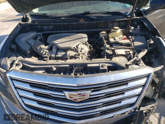 2017 Cadillac XT5 Premium Luxury FWD z VIN 1GYKNCRS2HZ114664, wystawiony jako Copart lot #84624944 z przebiegiem 153 882 mil mil oraz Szkody całkowita. Historia ofert i sprzedaży dostępna na DreamBid. Obrazek 12.