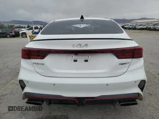 2023 Kia Forte GT with VIN 3KPF44AC4PE556330, listed as a Copart auction lot 48145385 with 14,169 mi miles and Salvage Title. Bid and sale history available at carsss.com. Image 6.