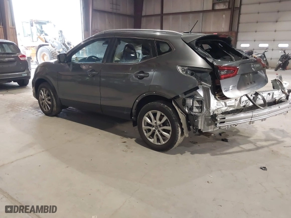 2022 Nissan Rogue Sport SV with VIN JN1BJ1BW4NW491810, listed as a IAAI auction lot 41192500 with 30,600 mi miles. Bid and sale history available at carsss.com. Image 3.