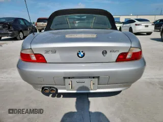 2000 BMW Z3 2.8 with VIN 4USCH3342YLF41905, listed as a Copart auction lot 60073085 with Not provided miles and Salvage title. Bid and sale history available at DreamBid. Image 6.