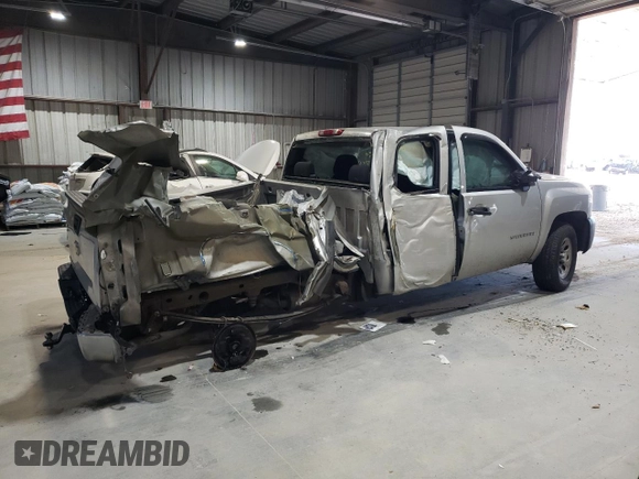 2011 Chevrolet Silverado 1500 Work Truck with VIN 1GCRCPEXXBZ277699, listed as a Copart auction lot 84387304 with Not Provided miles and Salvage Title. Bid and sale history available at DreamBid. Image 3.