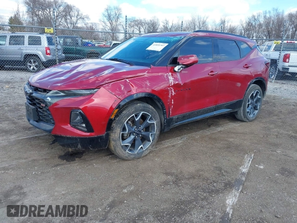2020 Chevrolet Blazer RS с VIN 3GNKBERS5LS625311, выставлен на аукционе IAAI как лот 41899703 с пробегом 80 473 миль миль и . История ставок и продаж доступна на DreamBid. Изображение 2.