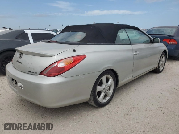 2004 Toyota Solara SE with VIN 4T1FA38P04U038879, listed as a Copart auction lot 74352164 with Not Provided miles and Salvage Title. Bid and sale history available at DreamBid. Image 3.